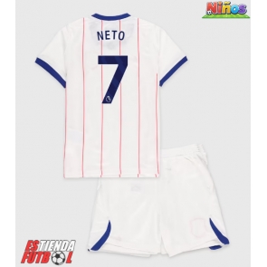 Chelsea Pedro Neto #7 Tercera Equipación Niños 2026-27 Manga Corta (+ Pantalones cortos)
